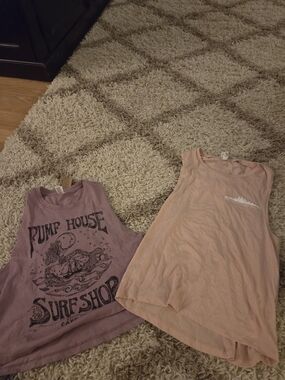 Women's Pink Tank Top - Casual Sleeveless Tee